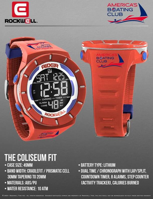 Custom Watches for America’s Boating Club Custom Watches for America’s Boating Club