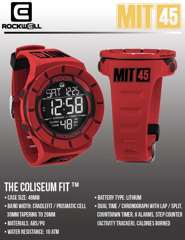 Custom Watches for MIT45 Coliseum Fit Custom Watches for MIT45 Coliseum Fit