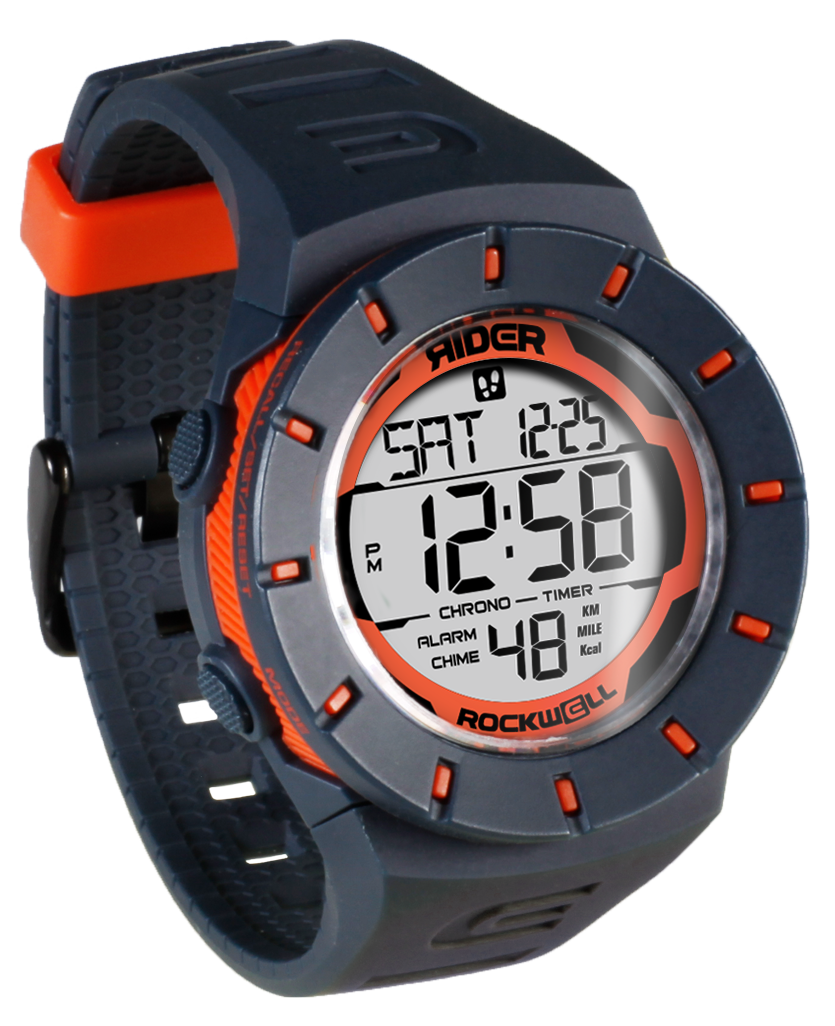 The Coliseum Fit™ - FORUM EDITION (Slate Blue & Reef Orange - Watch)