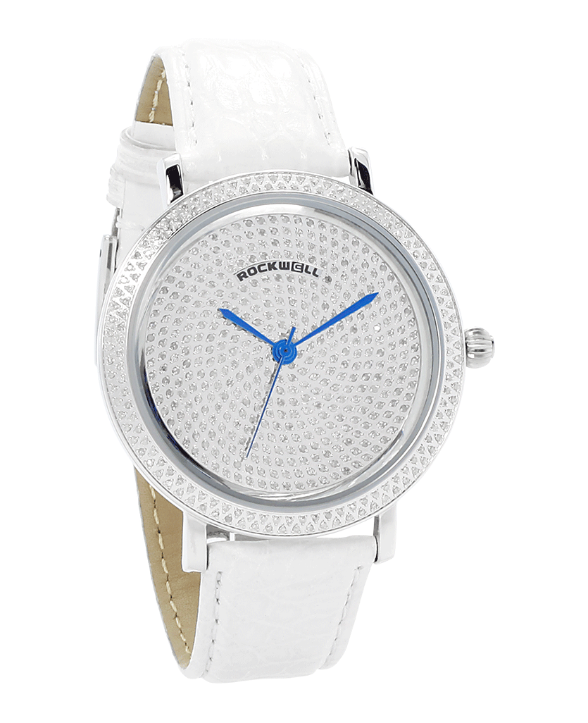 The Rivers - White band with Diamond bezel and dial - Watch