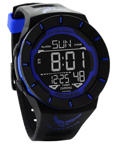 Coliseum Air Force Edition (Black/Blue) Watch